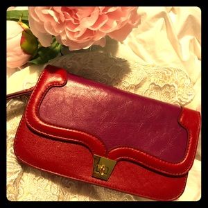 The Limited by Sophie Theallet, Pink & Red Clutch